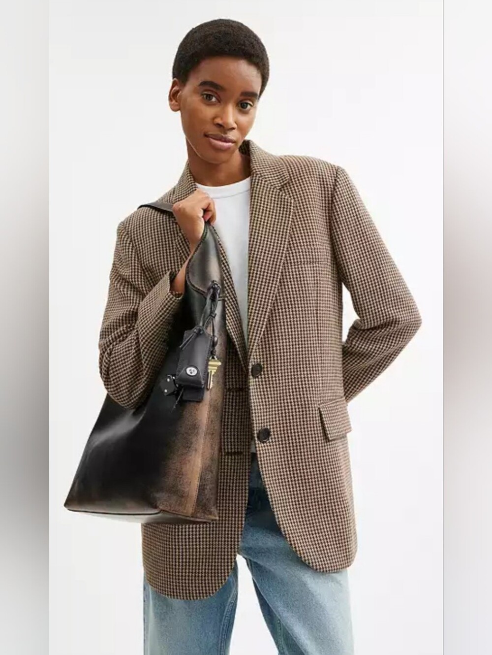 COACH Brooklyn 39 In Loved Leather *NO CHARMS, BAG ONLY* - Picture 10 of 11